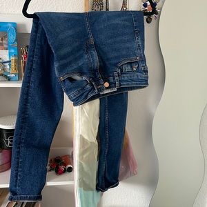 High waist skinny jeans by Zara